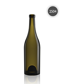 Botella borgoña boca corcho
