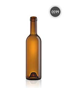 Botella Burdeos pesada Antica